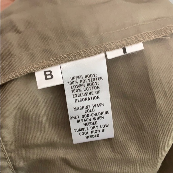 Ann Taylor Loft Tan Textured Lace Dress 12 - Picture 8 of 8